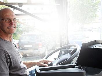 Busfahrer Robin Dittmann.  Foto: Franziska Rieger