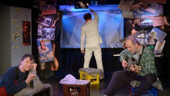 Die Kulmbacher Theaterbühne "Das Baumann" zeigt am 27. September im Ökonomiehof von Klosterlangheim die fränkische Komödie "Ka Weiber, ka Gschrei". Die Lachmuskeln werden (von links) Rüdiger Baumann, Robert Eller und Siggi Michl strapazieren.
