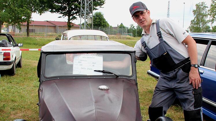 Bernd Götz mit seiner Verolex