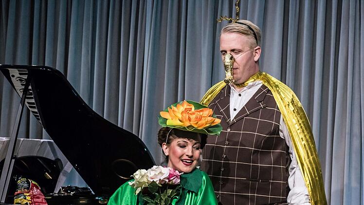 Impressionen vom Coburg-Gastspiel der "Mondieu Operettenassekuranz"Foto: Jochen Berger