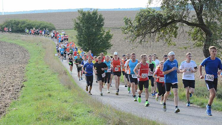 Schnappschüsse vom Rannunger Wald- und Naturlauf. Foto: ssp