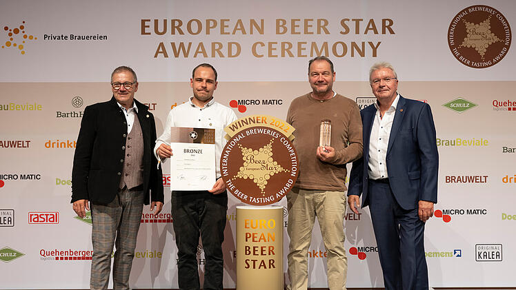 European Beer Star 2022: Medaillen für 12 fränkische Brauereien