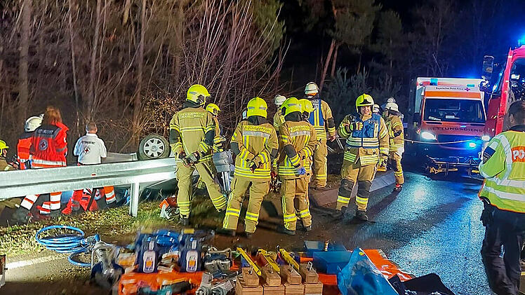 Schwerer Unfall bei Kahl am Main