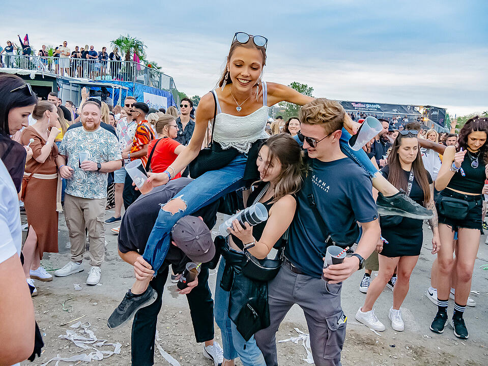 Beste Stimmung herrschte beim größten HipHop Open Air in Nordbayern!