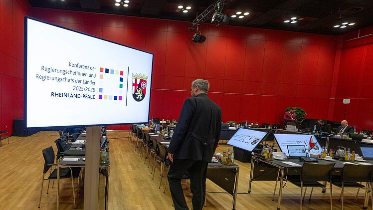 Ministerpr&auml;sidentenkonferenz Mainz