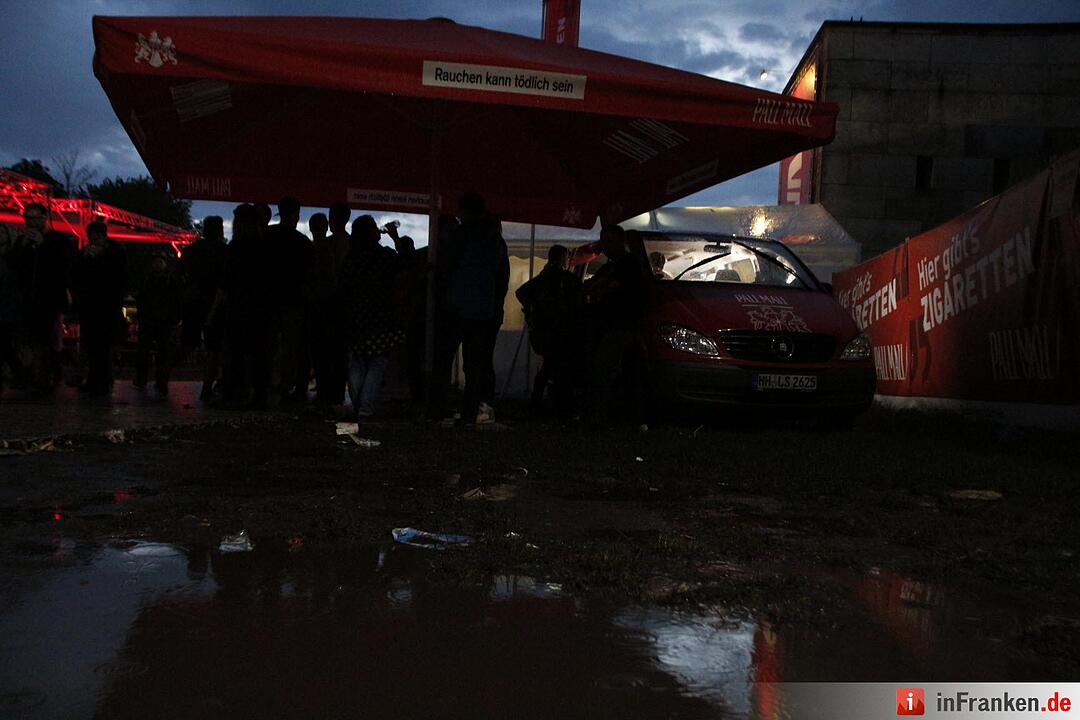 Rock im Park 2016 - Regen am Samstag
