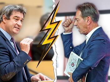 Markus Söder (l.) und Michael Stoschek