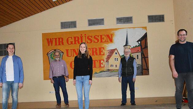 Das Sulzthaler CSU-Vorstandsteam (von links): Christian Schie&szlig;er, August Weingart, Michaela Hesselbach, Anton Hesselbach und Jens Weingart.
