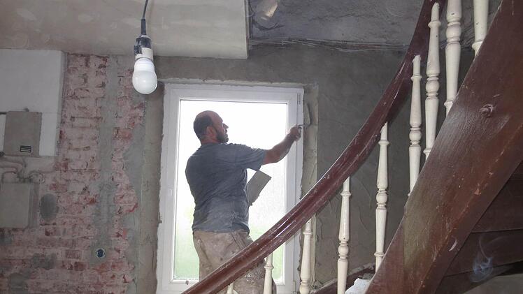 Michael Engelhardt leistete mit seinen Mitstreitern zahlreiche ehrenamtliche Stunden. Fotos: privat