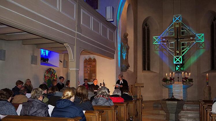 Seit Anfang an ist der Taizégottesdienst, der heuer in der Christuskirche gefeiert wurde, ein festes Element. Foto: Heike Schülein