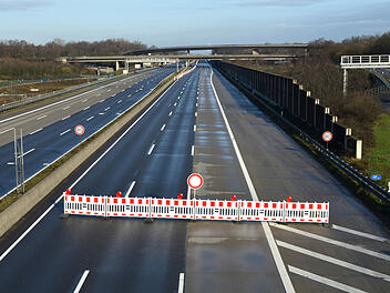A7 bei Bad Br&uuml;ckenau am Wochenende teilweise gesperrt
