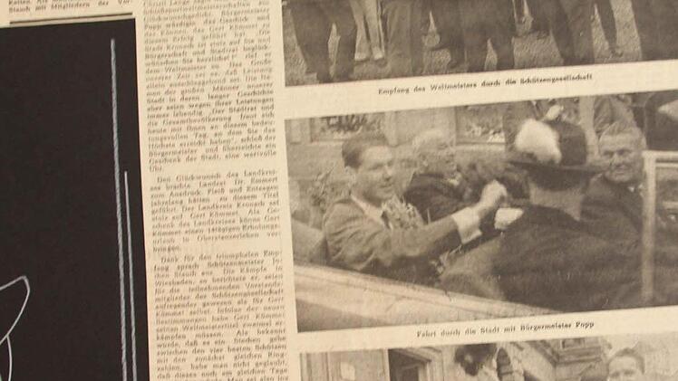 Zeitungsausschnitt  Repro: Friedwald Schedel