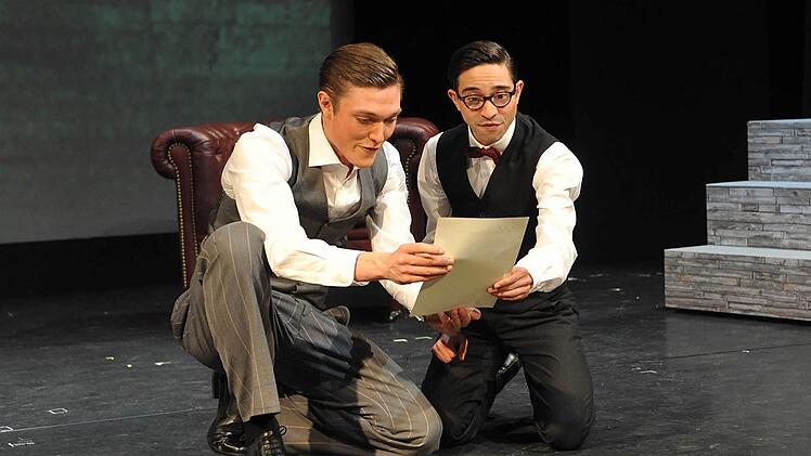 Coburger Erstaufführung von Stephen Dolginoffs "Thrill" in der Reithalle.Foto: Andrea Kremper