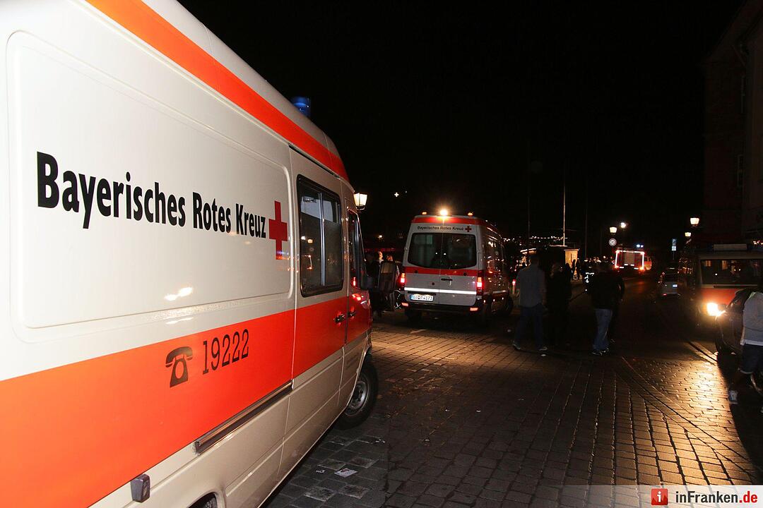Einsatz auf der Sandkerwa