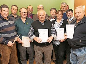 Einige Mitglieder halten dem Verein schon seit 40 Jahren die Treue. Fotos: Yannick Hupfer