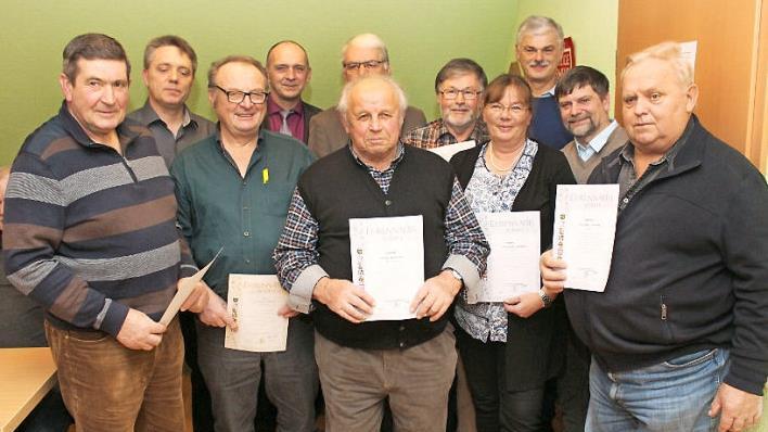 Einige Mitglieder halten dem Verein schon seit 40 Jahren die Treue. Fotos: Yannick Hupfer