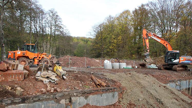 Zuletzt hatte sich im vergangenen Herbst einiges auf der Baustelle bewegt. Foto: Daniel Kleinheinz