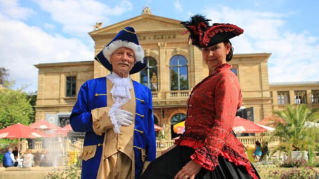 Historische Pers&ouml;nlichkeiten flanieren am Wochenende 24./25. Juli durch die Kurstadt.