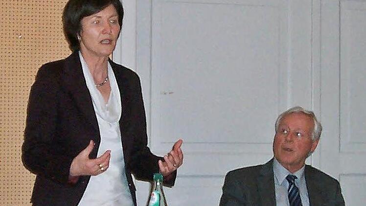 Christine Bender und Horst Kohlberger. Foto: Zimmermann