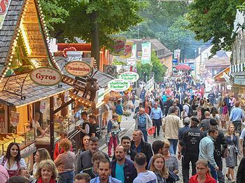 Bergkirchweih in Erlangen - Polizeibilanz vom Auftakt