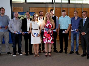 Die Jahrgangsbesten  Foto: Richard Sänger