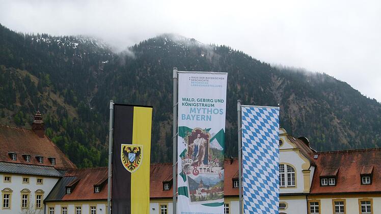 Das Kloster Ettal in den Ammergauer Alpen ist schon selbst ein Teil des Mythos Bayern.