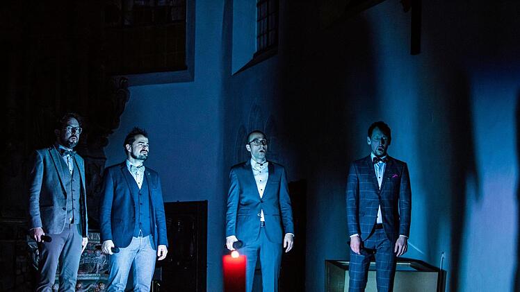 Impressionen vom Gastspiel des A-cappella-Quintett Viva Voce in der ausverkauften Coburger MorizkircheFoto: Jochen Berger