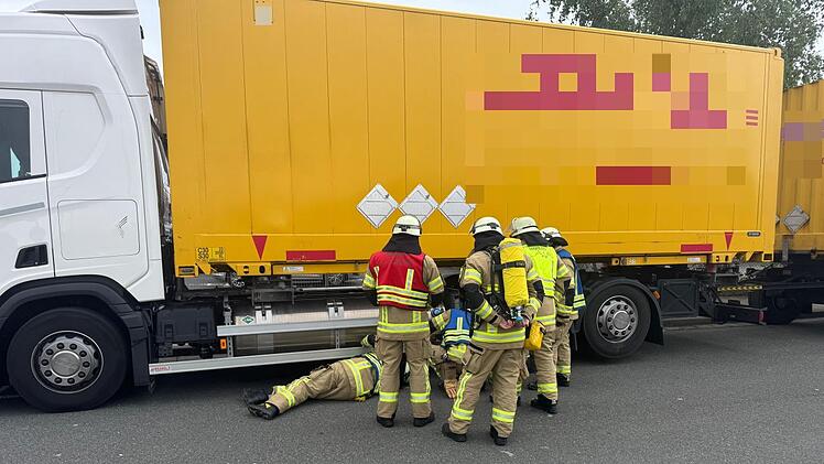 Gasaustritt in Bamberg: Rauchende Gaffer erschweren Feuerwehreinsatz