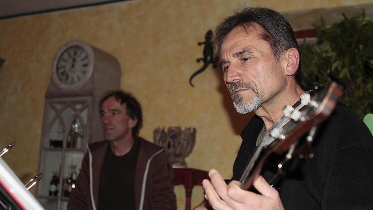 Zwei Brüder, ein Interesse: Musik. Roland (links) und Winfried Ramming.