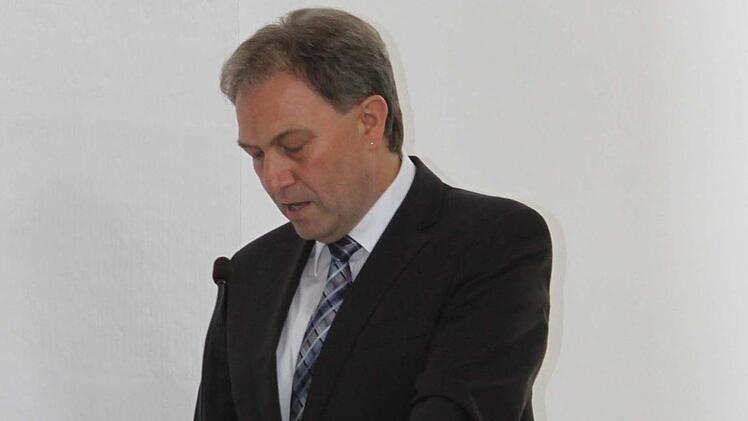 Landrat Klaus Löffler Foto: Michael Wunder