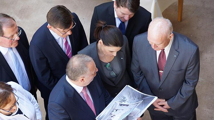 Richtfest mit Wissenschaftsministerin Marion KiechleFoto: Arkadius Guzy