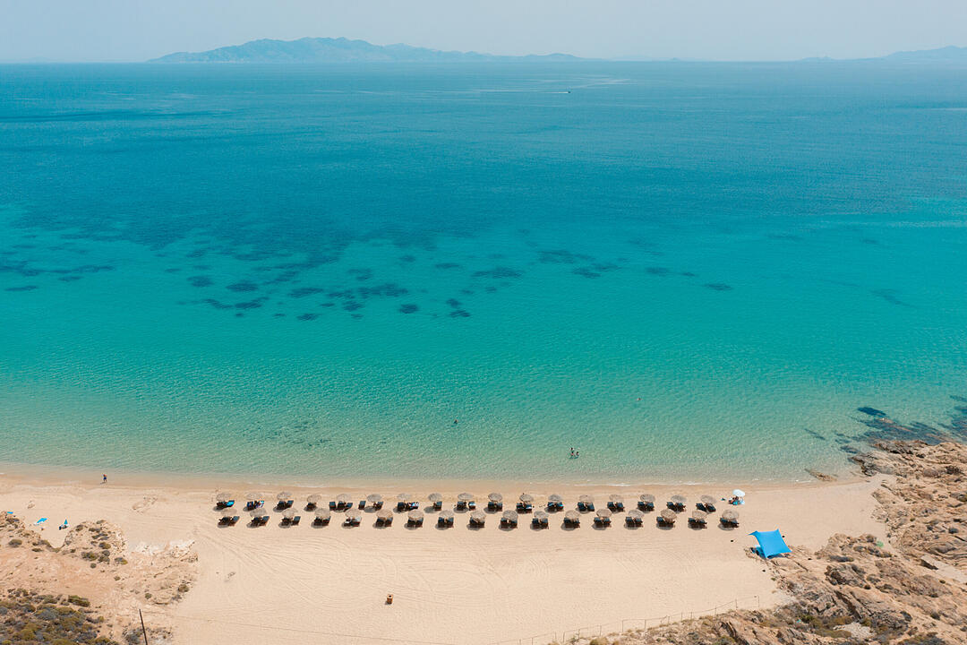 Urlaub in Griechenland - Elia Beach auf Mykonos