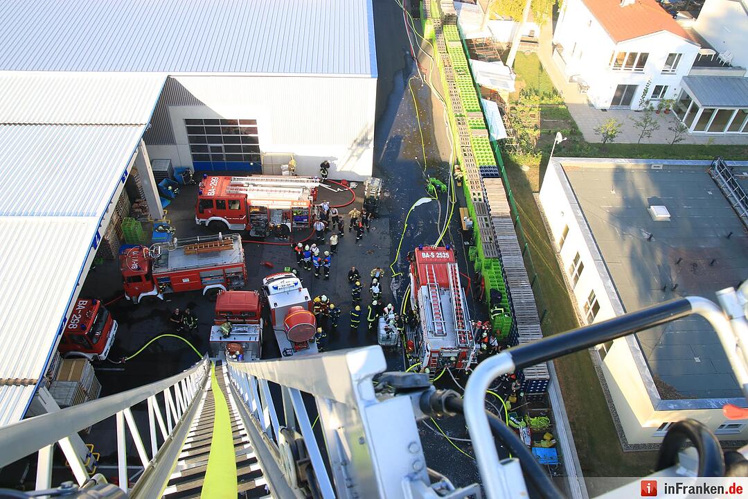 Brand bei der Brauerei Kaiserdom