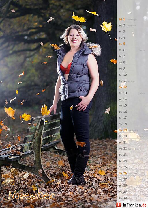 Freches Gemüse - Frische Früchte - Kalenderpräsentation 2017