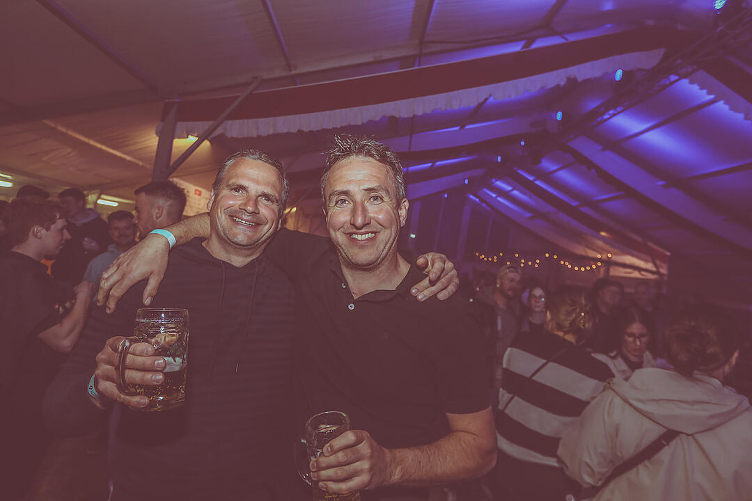 Mit Donny Vox & die Space Brothers, DJ Matze & Franky