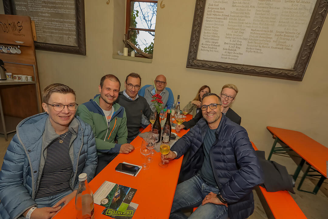 Weingenuss in wunderschöner Atmosphäre