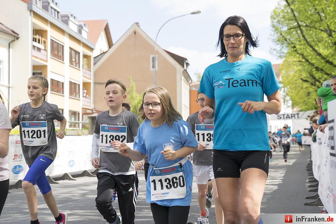 Weltkulturerbelauf 2017 in Bamberg: Der Bosch Schüler-Lauf
