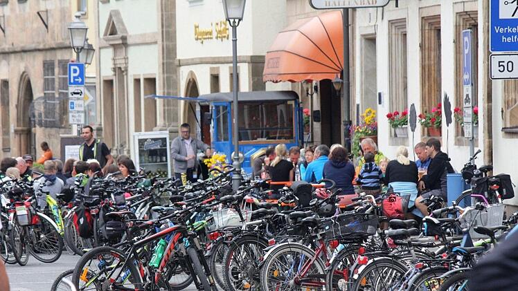 Weismain war voller Räder Foto: Roland Dietz