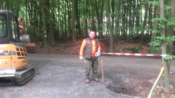 Es wird noch gearbeitet Foto: Anette Schreiber