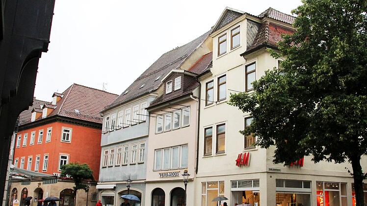 Die H&M-Filiale in Coburg befindet sich an der Ecke Spitalgasse/Große Johannisgasse. Foto: Jochen Berger