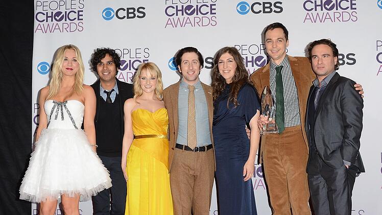 In der Erfolgs-Sitcom "The Big Bang Theory" spielte Kunal Nayyar (2. v. l.) die Rolle des Rajesh Koothrappali.