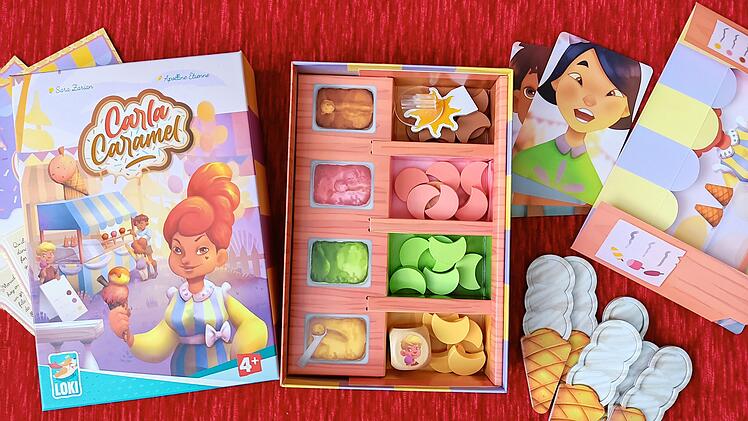 Carla Caramel im Test: Toll umgesetztes Eistüten-Füllen - Nominiert als Kinderspiel des Jahres 2023