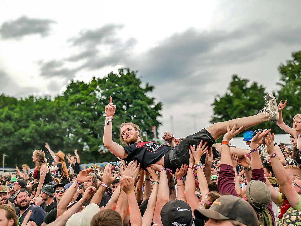 So heiß her ging es bei Rock im Park am Samstag - Stages Teil 2
