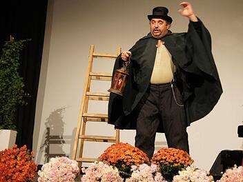 Zum Abschluss der Preisverleihung gab Stefan Kügel eine Kostprobe seines Könnens als Schauspieler. Foto: Heike Reinersmann