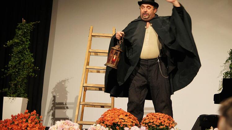 Zum Abschluss der Preisverleihung gab Stefan Kügel eine Kostprobe seines Könnens als Schauspieler. Foto: Heike Reinersmann