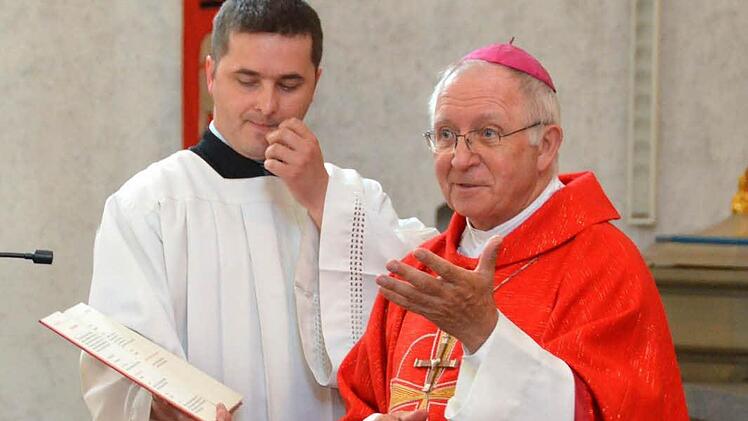 Firmung in Oberthulba. Foto: Peter Rauch