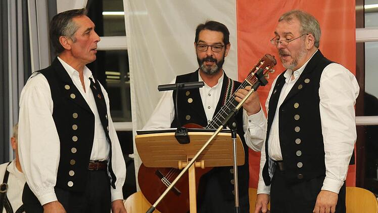 Die "Graazer Hecht'n" hatten viel lustige Lieder und Geschichten in Banz dabei und sorgten für einen kurzweiligen Abend. Foto: Michael Stelzner