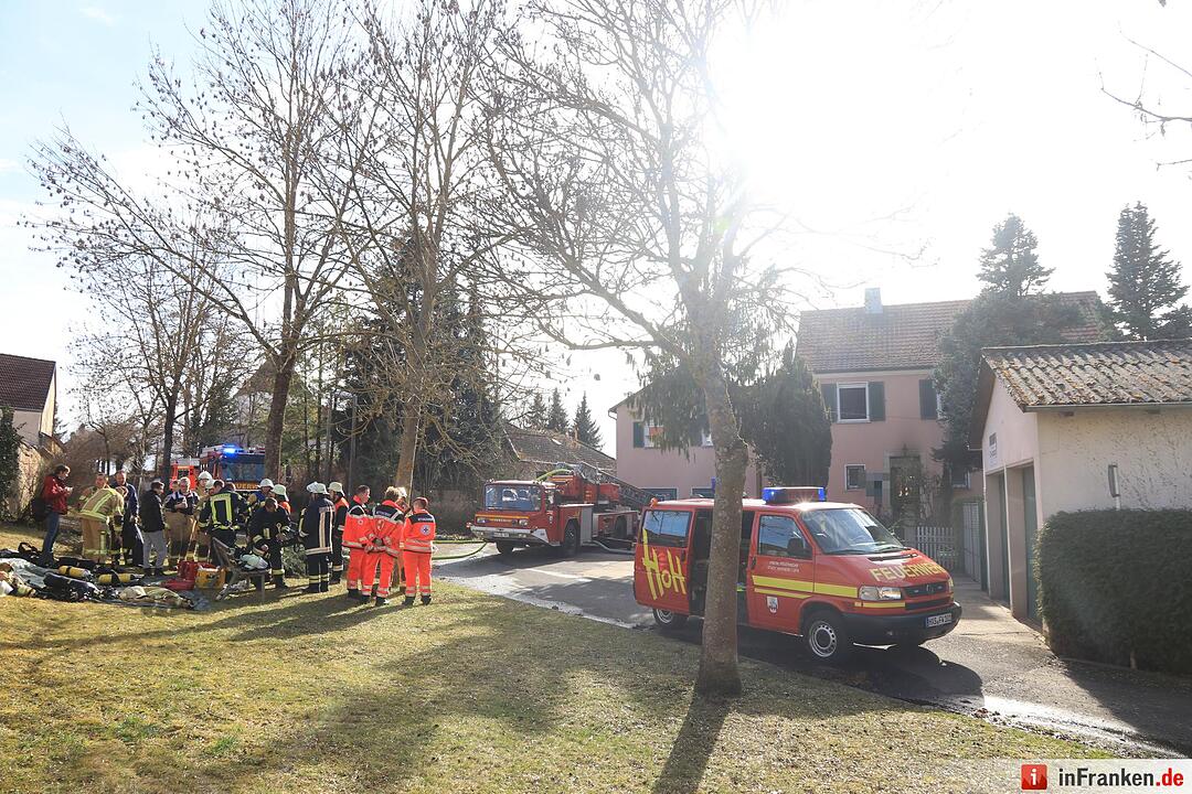 Schwerverletzter bei Brand in Hofheim