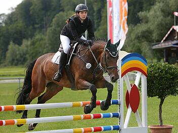 Vertrat die Farben des RV Bad Kissingen: Maja Kristin Waldhofen. Foto: Kerstin Junker