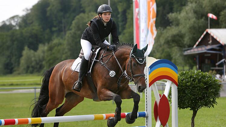 Vertrat die Farben des RV Bad Kissingen: Maja Kristin Waldhofen. Foto: Kerstin Junker
